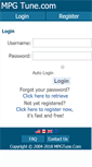 Mobile Screenshot of mpgtune.com