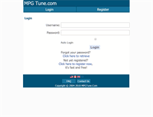 Tablet Screenshot of mpgtune.com